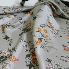 1Yard*150cm Soft Crepe Charmeuse Material Fabric Dress Scarf Tecido Tilda