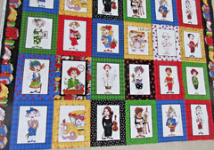 RARE OOP Loralie Harris COOL SCHOOL PANEL Fabric 26 x 44″