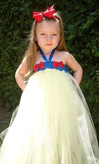 New CROCHET Headband STRETCH TUTU DRESS Tube top costume 6″ 8″ 10″ size 0 -12yrs