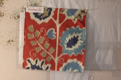 Brunschwig & Fils Rosendal Warp Print Ikat Various Colors and Sizes
