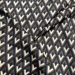 Knit Jersey Diamond Print R/P/S Blend Stretch 58″W Fabric Lot of 6 Yards for $20