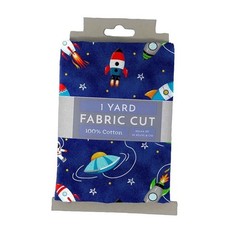 Spaceships Cotton Fabric Quilting Crafts Home Decor Tote Bags 44 Inches New