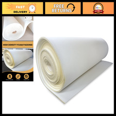 1/4″ Thick Open Cell Upholstery Foam Padding – 56″ Wide – Soft Crafting & DIY Fo