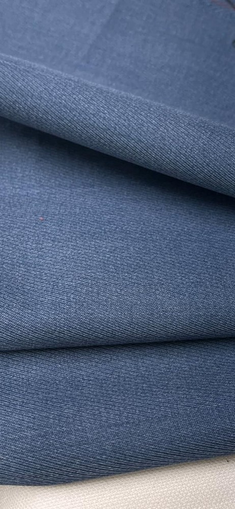$28 for 2Yards,Cloudy Blue 50%Wool Cavalry Twill For Jacket.pants.skirt&Hat #152