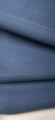$28 for 2Yards,Cloudy Blue 50%Wool Cavalry Twill For Jacket.pants.skirt&Hat #152