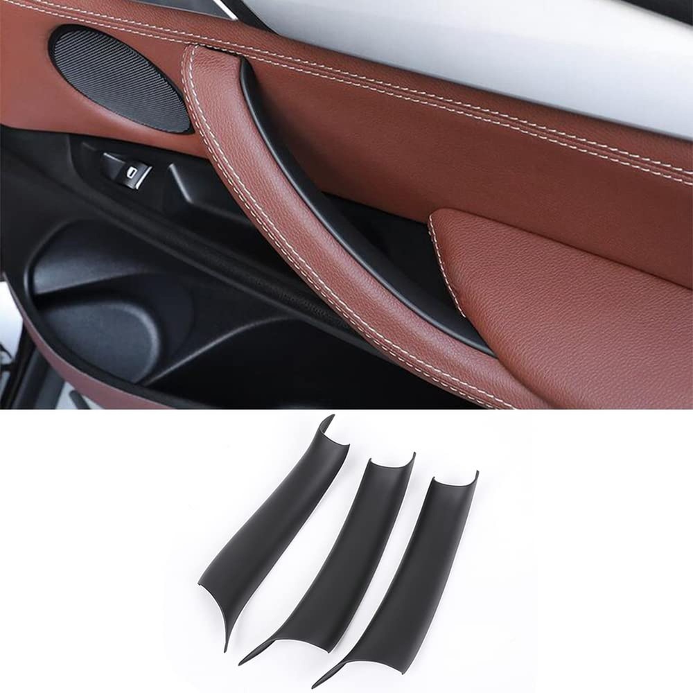TKREENO Car Door Handle Cover for BMW X5 X6 F15 F16 2014-2018 Interior Door P…