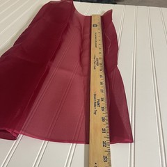 SILK WINE RED FABRIC 1 Yard x 22 Inches Wide or 36 Inches x 22 Wide