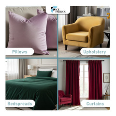 Royal Soft Velvet Upholstery Fabric