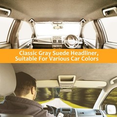 Suede Headliner Fabric with Foam Backing Material – Automotive/Home Micro-Suede