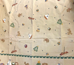 VTG Daisy Kingdom Past & Present Christmas Border Tot # 26022 TOYS 44″x44″