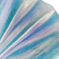 | Iridescent Transparent Embossed Vinyl Holographic Blue Clear PVC Vinyl Craf…