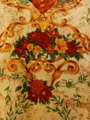 Vintage Fabri-Quilt Provence Rooster Fabric Design 8484 8488 French Country BTY