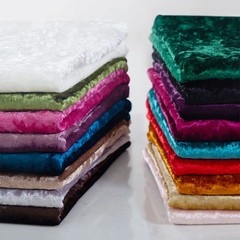 50x160cm Stretch Velvet Fabric fit for Pants Loungewear Curtain Background Cloth