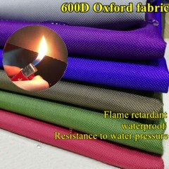 1meter 600D Dustproof Oxford Fabric Flame Retardant Waterproof for Carport Tent