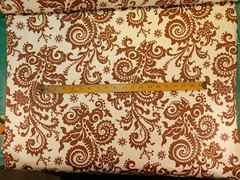 Wood Fern Ivory Cotton Fabric Rowan Westminster Fibers 55″ Wide Amy Butler