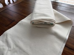 Wool Felt Fabric, Off-White, 20% Wool & 80% Rayon, 4.25 Yards, 37″ Wide