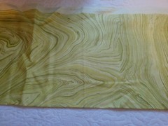 fabric green marble 30 inches by 42 inches new