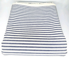 Quilting Fabric Sewing Craft Blue & White Stripes Heavy 108″ x 45″ New Arrival