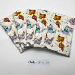 1 Yard (Pre-Cut) 43″ X 36″ (109Cm X 91Cm) Premium Floral Cotton Quilting Sewing