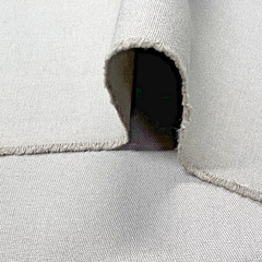 Twill Gray/Silver Sax-Twill Heavy 7.5oz C/P 62″W Fabric Lot of 10 Yards for $20