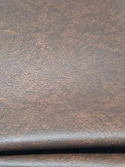 10 Pieces 18″x18″ Brown Faux Leather & Tan Suede Fabric Lot