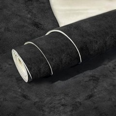 Suede Auto Headliner Fabric 120″ L × 60″ W with Foam Backing 120″L×60″W Black