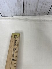 Fabric Polyester Cotten Blend Ivory 2.33 Yard 54″ Wide Heavy Twill Style