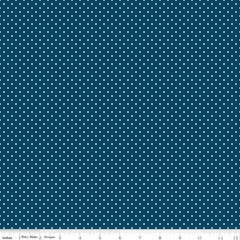 Swiss Dot Oxford Blue
