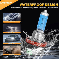 OQSNCV Fit for Jeep Grand Cherokee (2017 2018 2019 2020 2021 2022) Halogen Bulbs