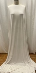 Luxurious Silk Rayon Knit Blend Natural White Color Fabric By the Yard 60″ Wide