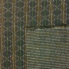 Pinstripe Abstract Blue Multicolor Fabric Slight Stretch 2+ Yds (75″ L x 45″ W)