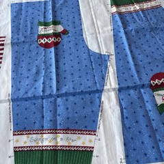 Snoahs Ark Daisy Kingdom I Overall Fabric Panel Toddlers Easy Cut Sew 36×60