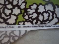 Fabric White Flower Fabric 43″ x 54″ By brother sister design studio fabric 187