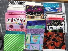 Large Fat Quarter Fabric Lot