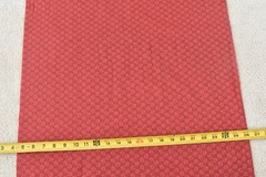 By 1/2 Yd, Red & Burgundy Print Quilt Cotton, B1373