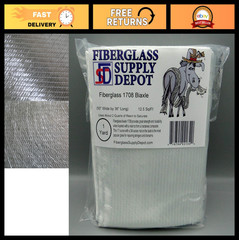 Biaxial Fiberglass Fabric 45/45 DBM – 50″ Wide x 3 Feet Long – Lightweight Mater