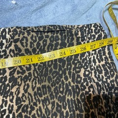 * Animal Print Leopard 1 02X 60 Wide Renmont peace NEW skirt dress crafts