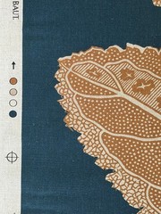 Thibaut F912037 Lacinato Ochre and Mineral Fabric 1 Yard