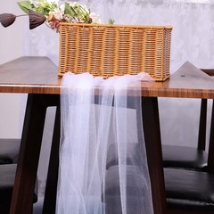 Havii 54 X 20 Yards 60 Ft White Tulle Rolls Bolt For Wedding Birthday Party