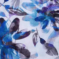 55” Wide By Yard Painting Viscose Fabric Shirt Dress Robe Material Rayon Cotton