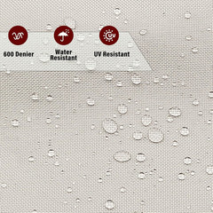 600D Fabric by the Yard, 58″ W 600D Upholstery Polyester Material, Indoor Outdoo