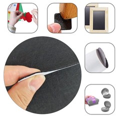 Jtnohx Self Adhesive Felt Sheets, 11 Pieces Stiff Sticky Felt, 8″x12″ Fabric Squ