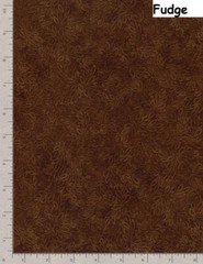 Meadow Mini Leaf Tonal Blender Cotton Quilt Fabric TT Fabric 8500 COFFEE Brown
