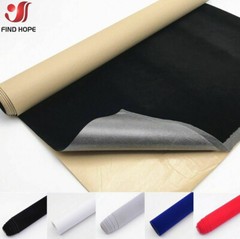 40*145cm MultiColor Flocking Felt Self-adhesive Fabric DIY Jewelry Drawer Decor