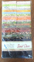 Sand Dunes 40 X 2 1/2 Strips Cotton Northcott 40 Pcs 20 Fabric Design