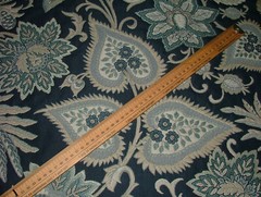 330cm iLiv Etienne Sapphire Heavy Woven Fabric Curtain Upholstery Cushion