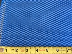 QUILTEX- THREADED WITH LOVE-GEOMETRIC #GX4-4 BLUE BY LEWIS & IRENE- 1 3/8 YARDS