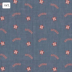 Sports Cotton Fabric by the ½ yard- Baseball Teams