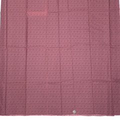 VTG Paisley Light Maroon Small Print Cranston Cotton Fabric 2 YDS READ As Is