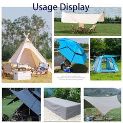 Sewdudely 600D Nylon Waterproof Material 59 Wide Waterproof Fabric By The Yard